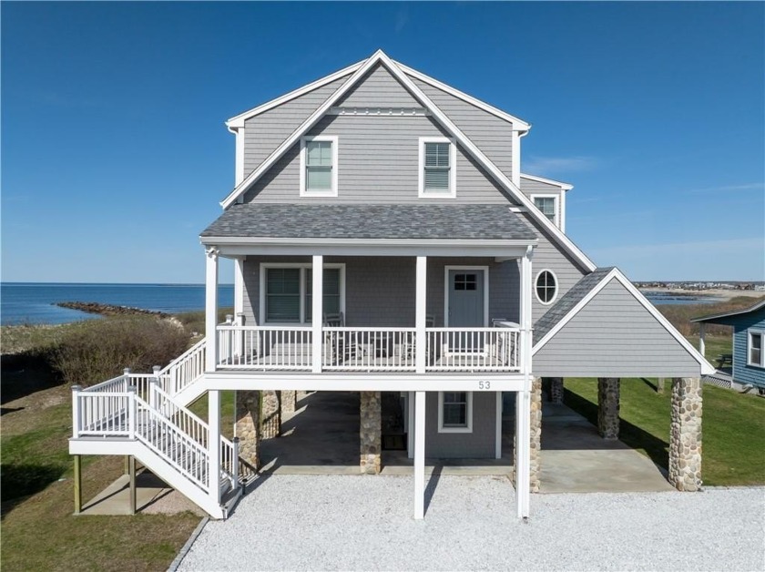 Rare beach front property located in Sand Hill Cove.  This - Beach Home for sale in Narragansett, Rhode Island on Beachhouse.com