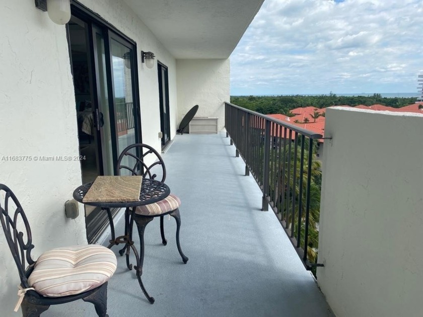 Renovated 9th floor unit, split floor plan which extends along - Beach Condo for sale in Key Biscayne, Florida on Beachhouse.com