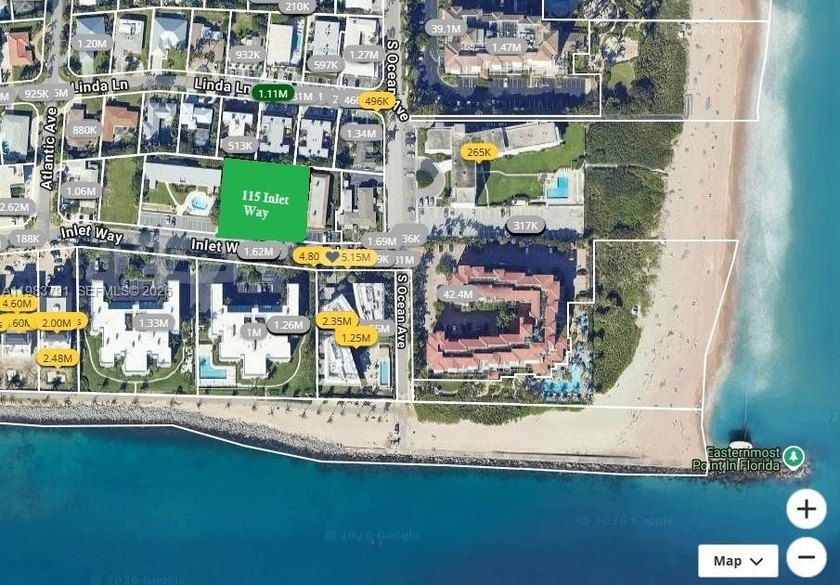 LAND DEVELOPMENT OPPORTUNITY - Huge upside through the New - Beach Lot for sale in Palm Beach Shores, Florida on Beachhouse.com