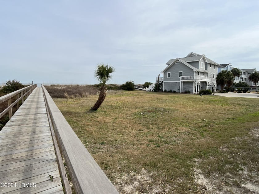 Here is your opportunity to build your dream oceanfront home on - Beach Lot for sale in Saint Helena Island, South Carolina on Beachhouse.com