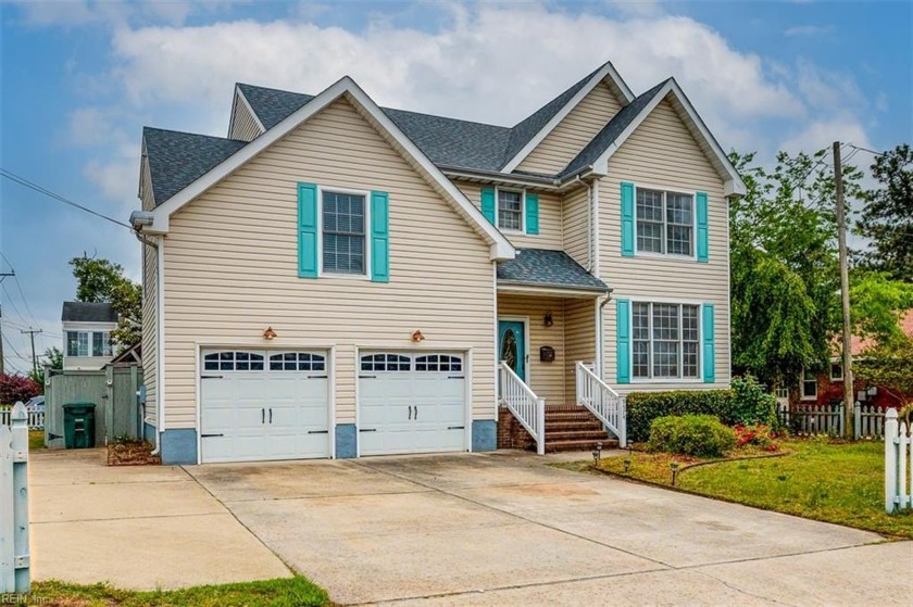 Just blocks from the beach, this beautiful two-story home in - Beach Home for sale in Norfolk, Virginia on Beachhouse.com