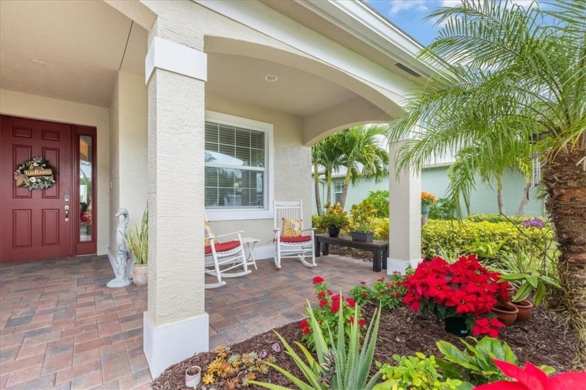 A GEM! IMPECCABLY LANDSCAPED! STUNNING -2 BDR & 0FFICE 2.5-BATH - Beach Home for sale in Vero Beach, Florida on Beachhouse.com