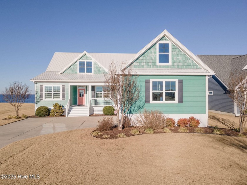 This stunning home sits on the banks of the Albemarle Sound at - Beach Home for sale in Merry Hill, North Carolina on Beachhouse.com