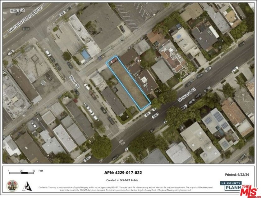 Vacant Lot in Oxford Triangle neighborhood. R1-1 Zoning. Never - Beach Lot for sale in Venice, California on Beachhouse.com