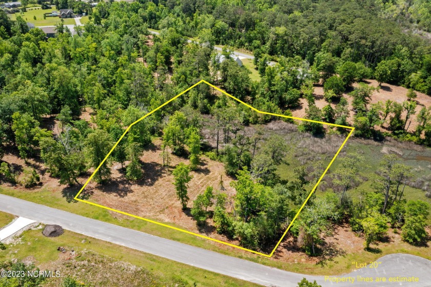 This sprawling 1.34-acre parcel in the exceptional subdivision - Beach Lot for sale in Hubert, North Carolina on Beachhouse.com