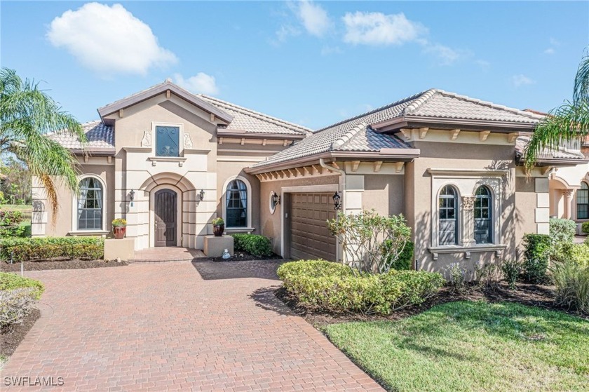 Water and preserve views! Elegant Montessa Pool and spa home in - Beach Home for sale in Fort Myers, Florida on Beachhouse.com