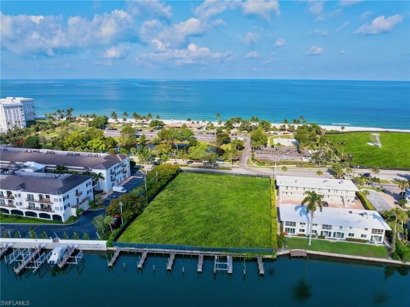 Perched on picturesque Hurricane Harbor, overlooking the - Beach Lot for sale in Naples, Florida on Beachhouse.com