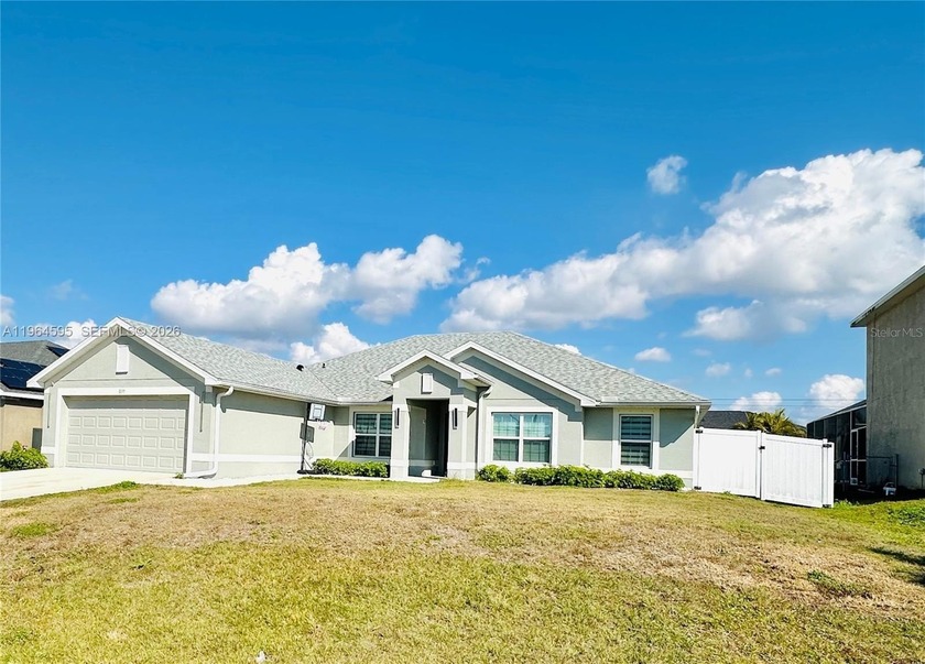 Beautiful 4 beds and 2 baths House with HIGH Elevation, High - Beach Home for sale in Cape Coral, Florida on Beachhouse.com