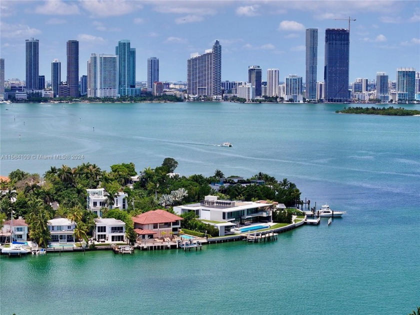 Boasting breathtaking views of Biscayne Bay, this elevated home - Beach Home for sale in Miami Beach, Florida on Beachhouse.com