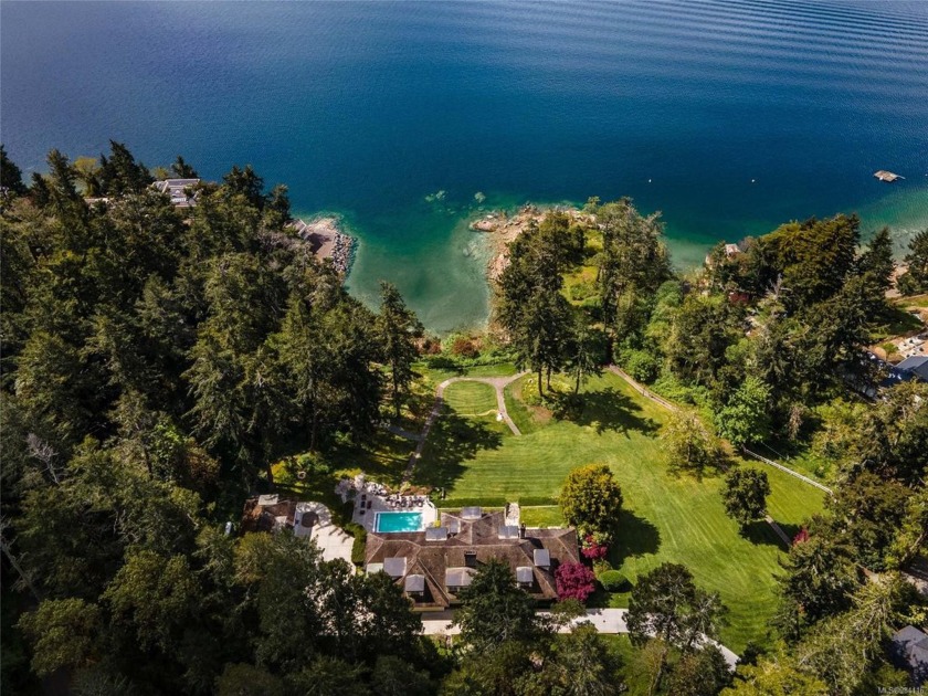 Masterpiece of architecture! Waterfront estate on 4.75 acres - Beach Home for sale in Central Saanich,  on Beachhouse.com