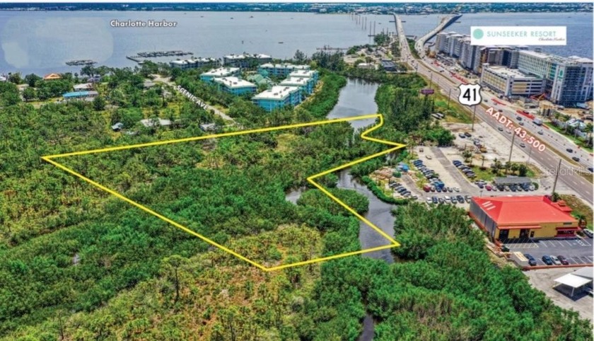 4.6 ACRES located in desirable Charlotte Harbor.  TWO parcels - - Beach Acreage for sale in Port Charlotte, Florida on Beachhouse.com