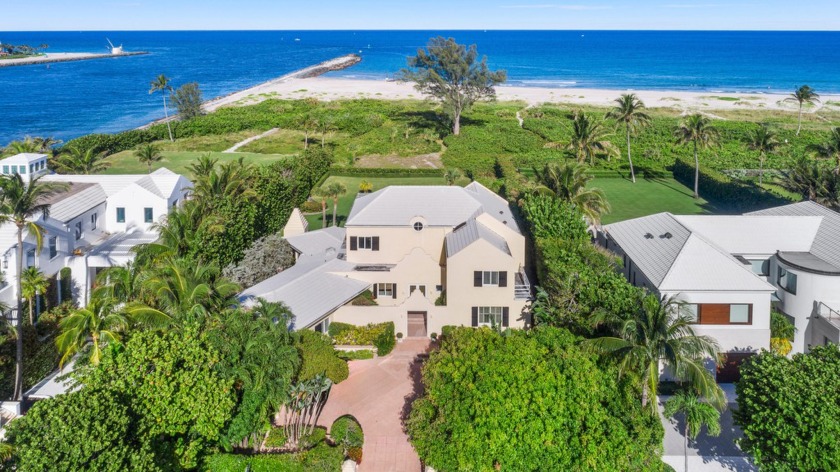 Direct Oceanfront home with private beach and sweeping ocean - Beach Home for sale in Palm Beach, Florida on Beachhouse.com