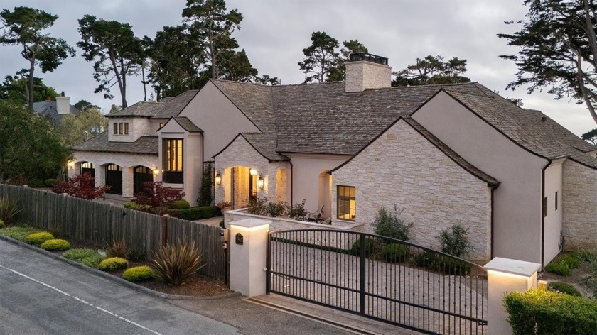 This stunning newly built home provides convenient main-level - Beach Home for sale in Pebble Beach, California on Beachhouse.com