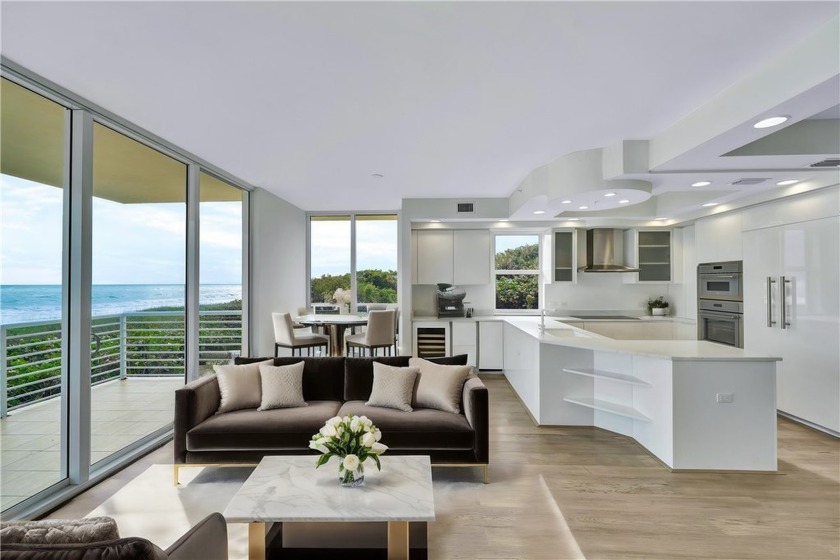 Step into this never-lived-in oceanfront haven, a canvas - Beach Home for sale in Hutchinson Island, Florida on Beachhouse.com