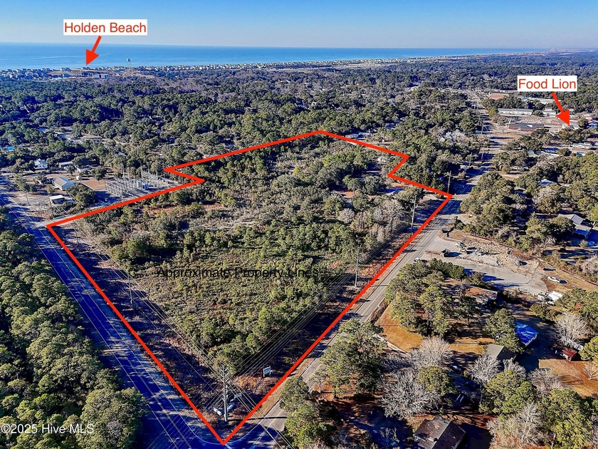 Prime 14+- Land Parcel Near Holden Beach- Exceptional Investment - Beach Acreage for sale in Supply, North Carolina on Beachhouse.com