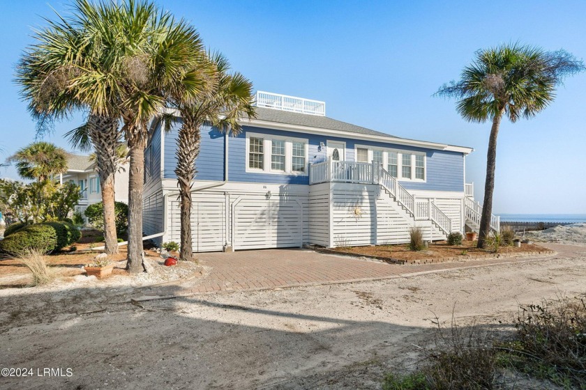 This BEACHFRONT vacation rental and second home comes FULLY - Beach Home for sale in Saint Helena Island, South Carolina on Beachhouse.com