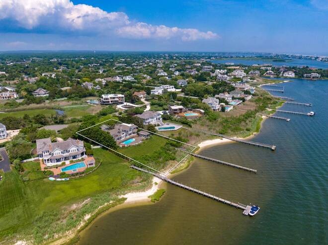 A Rare opportunity awaits the discerning buyer to own a lushly - Beach Home for sale in Westhampton Beach, New York on Beachhouse.com