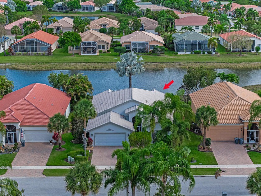 Stunning lakview, and gorgeous landscaping on a private cul de - Beach Home for sale in Boynton Beach, Florida on Beachhouse.com