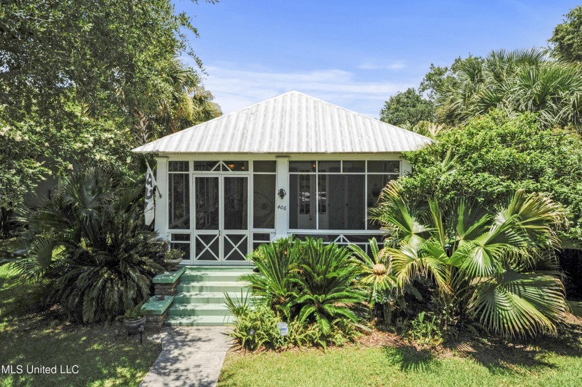 This jewel of a house in Old Town Bay Saint Louis  sits on over - Beach Home for sale in Bay Saint Louis, Mississippi on Beachhouse.com