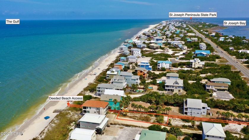 1ST TIER LOT on the coveted western-facing beach on Cape San - Beach Lot for sale in Port St Joe, Florida on Beachhouse.com