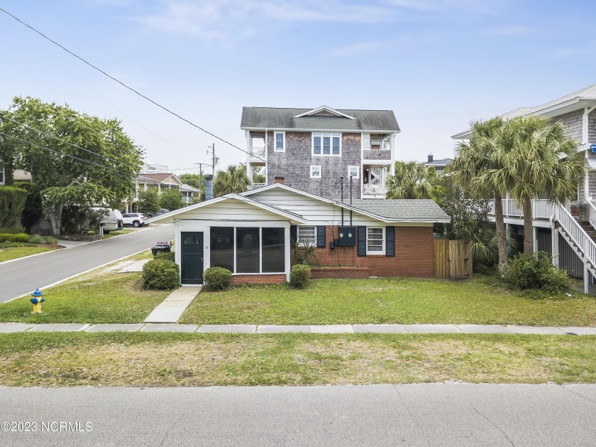 Rare opportunity to own this one-of-a-kind  vintage duplex on - Beach Townhome/Townhouse for sale in Wrightsville Beach, North Carolina on Beachhouse.com