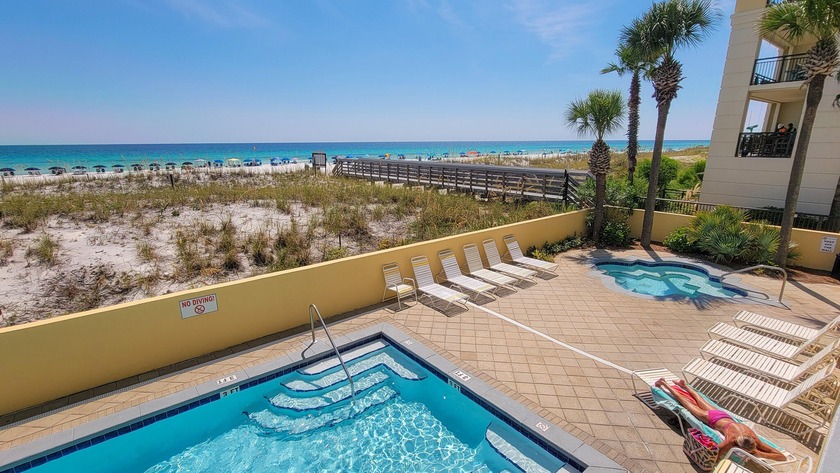 DIRECT GULF VIEWS from this 1st floor (with ''2nd floor views'' - Beach Condo for sale in Fort Walton Beach, Florida on Beachhouse.com