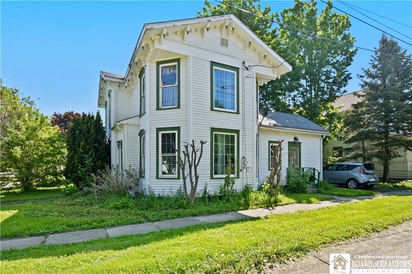 This circa-1870 Italianate home features decorative roofline - Beach Home for sale in Ripley, New York on Beachhouse.com