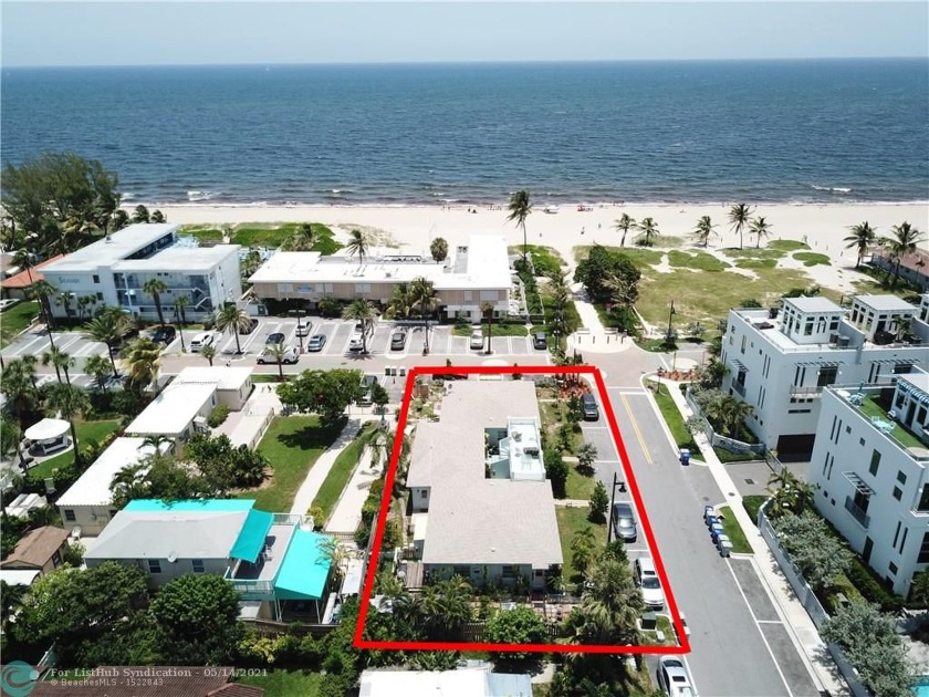 THIS PROPERTY IS DIRECTLY ACROSS FROM THE BEACH JUST STEPS TO - Beach Lot for sale in Pompano Beach, Florida on Beachhouse.com