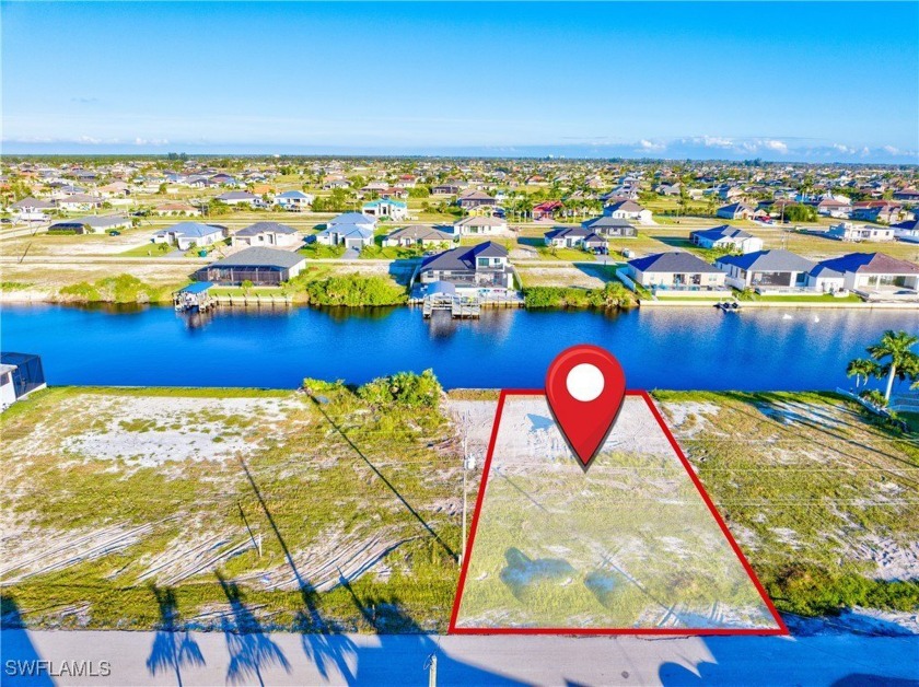 An amazing waterfront lot. No bridge/direct sailboat Gulf access - Beach Lot for sale in Cape Coral, Florida on Beachhouse.com