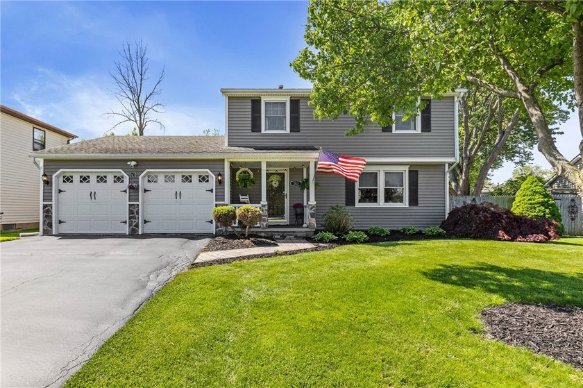 Meticulously maintained 3 bedroom & 1.5 bath Colonial with - Beach Home for sale in Rochester, New York on Beachhouse.com