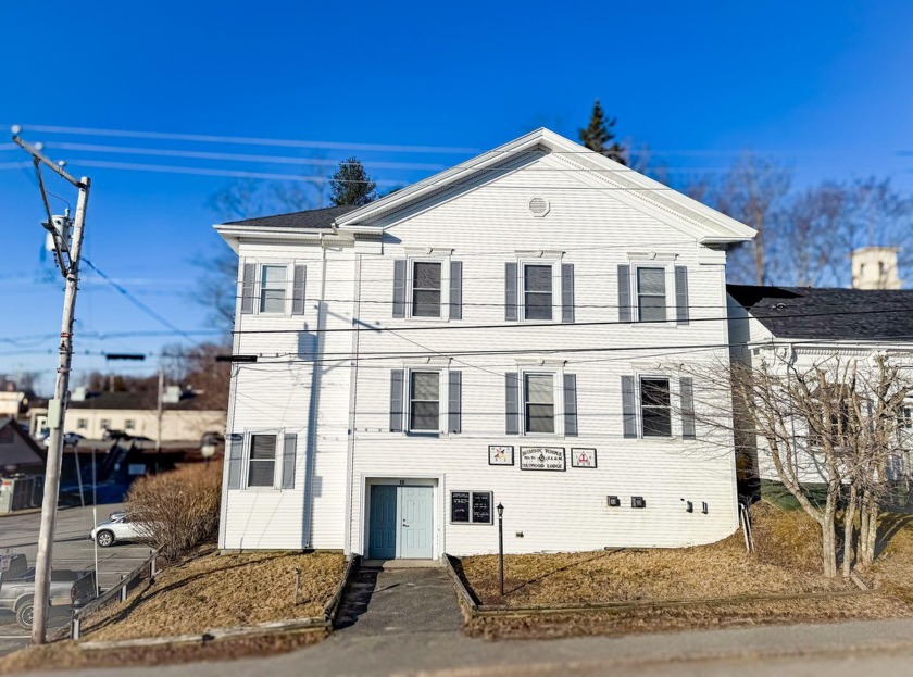 The centerpiece of this historic structure is a 1635 square foot - Beach Commercial for sale in Machias, Maine on Beachhouse.com