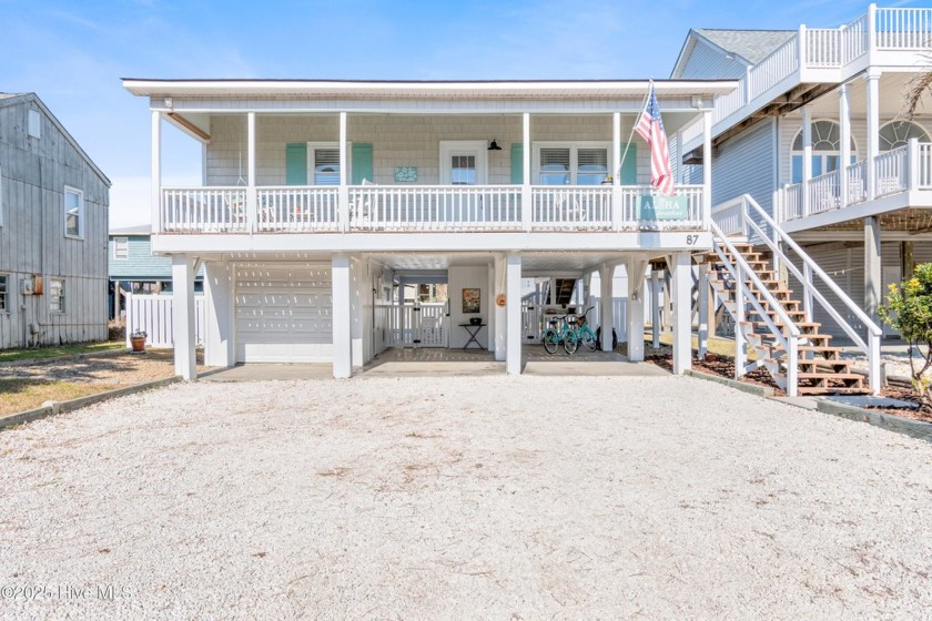 Greatly updated vintage beach cottage! Just steps to a beach - Beach Home for sale in Ocean Isle Beach, North Carolina on Beachhouse.com