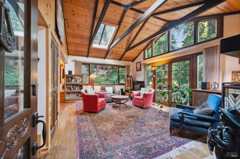 Nestled among majestic redwoods, this stunning craftsman-style - Beach Home for sale in Mill Valley, California on Beachhouse.com