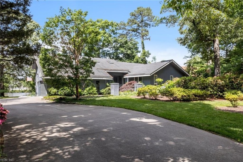 Stunning waterfront  ranch style home on a picture perfect - Beach Home for sale in Virginia Beach, Virginia on Beachhouse.com