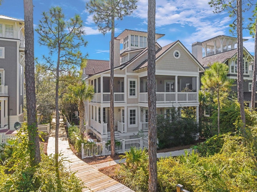 This magnificent custom-built residence sits within the - Beach Home for sale in Inlet Beach, Florida on Beachhouse.com