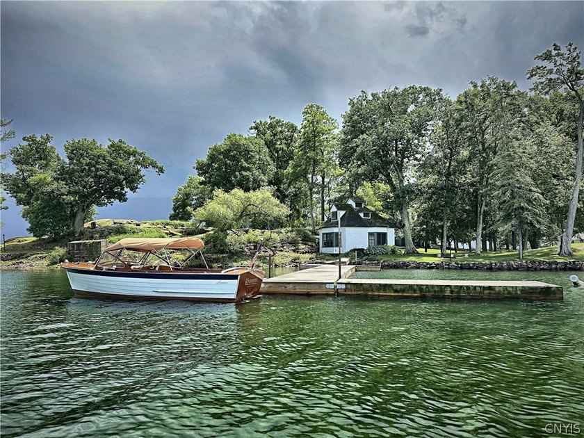 Island property for sale! Exactly 1 acre of land and a Charming - Beach Home for sale in Alexandria Bay, New York on Beachhouse.com