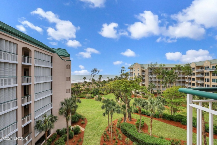 This 4th-floor oceanfront unit in Windsor Court S Villa in - Beach Townhome/Townhouse for sale in Hilton Head Island, South Carolina on Beachhouse.com