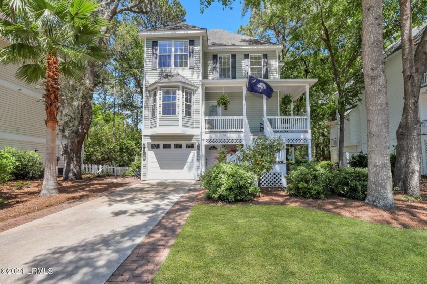 Stunning 4BD/3.5BA home is situated in the charming - Beach Home for sale in Hilton Head Island, South Carolina on Beachhouse.com