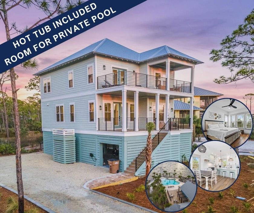 *** 214 Signal Lane: Coastal comfort with bay views...and room - Beach Home for sale in Port St Joe, Florida on Beachhouse.com