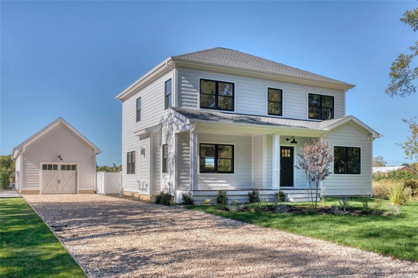 This stunning new construction modern farmhouses is located in - Beach Home for sale in Southold, New York on Beachhouse.com