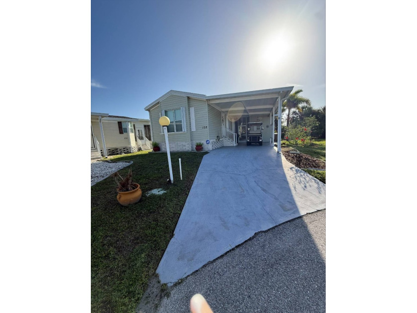 This is a great, fully furnished singlewide home.  Located on a - Beach Home for sale in Punta Gorda, Florida on Beachhouse.com