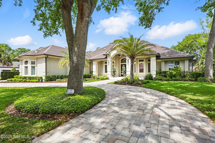 Tucked beneath a canopy of majestic oaks on a quiet double - Beach Home for sale in Ponte Vedra Beach, Florida on Beachhouse.com