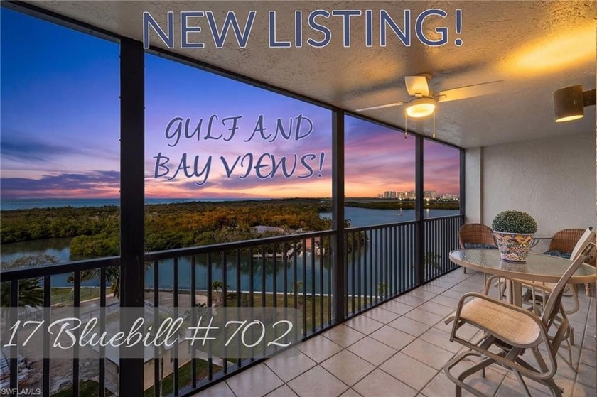 GULF AND BAY VIEW BEAUTY ON BLUEBILL!! Ready to enjoy, with - Beach Condo for sale in Naples, Florida on Beachhouse.com