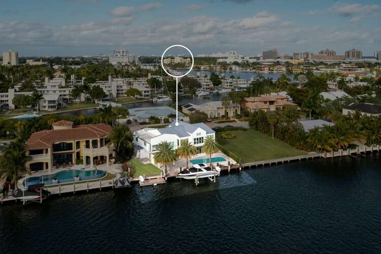 Coastal Contemporary Waterfront Home Spectacular home with WIDE - Beach Home for sale in Fort Lauderdale, Florida on Beachhouse.com