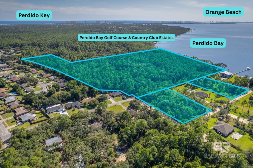 Rare opportunity! This 30.81-acre property along Perdido Bay in - Beach Acreage for sale in Pensacola, Florida on Beachhouse.com