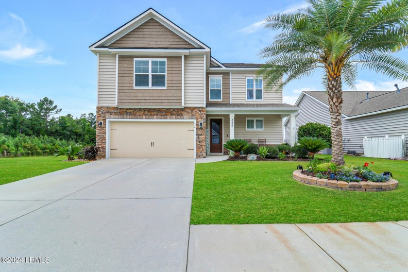 Rare find with this beautiful and functional Belfort floor plan - Beach Home for sale in Okatie, South Carolina on Beachhouse.com