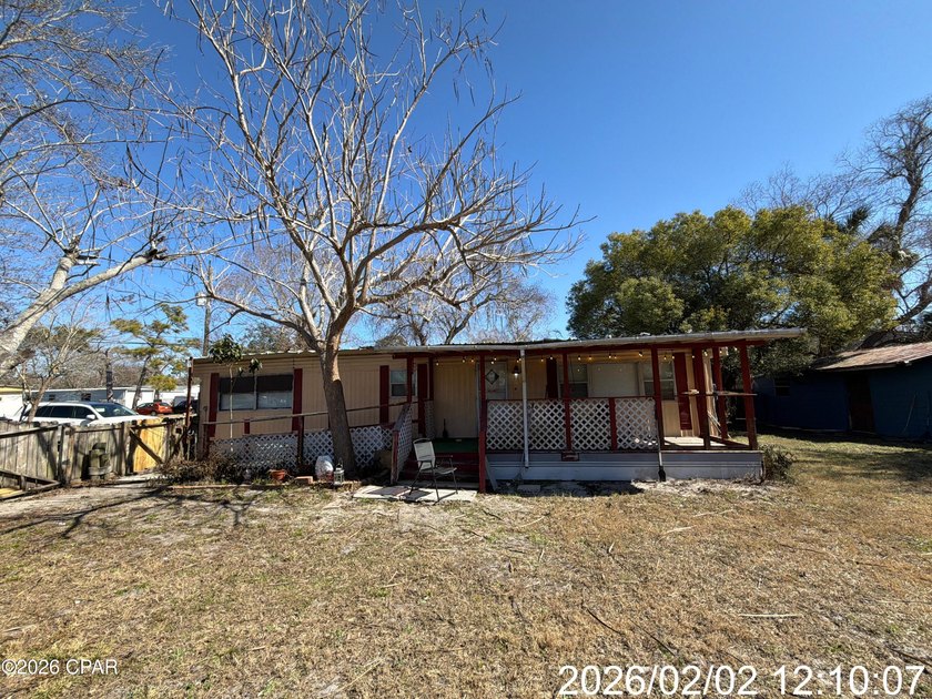 Nice lot with usable home and storage building. The lot is - Beach Home for sale in Panama City, Florida on Beachhouse.com