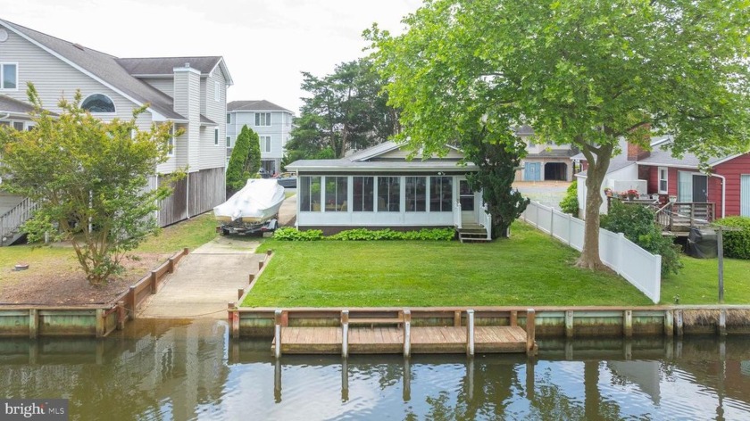 Classic Coastal Cottage with Private Dock and Boat Ramp - Just 2 - Beach Home for sale in South Bethany, Delaware on Beachhouse.com