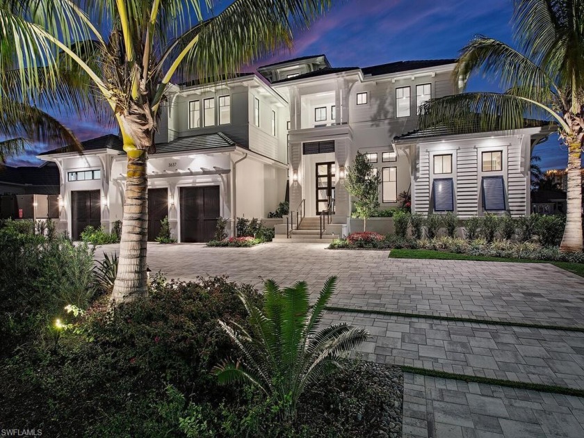 Absolutely spectacular NEW CONSTRUCTION WATERFRONT RESIDENCE - Beach Home for sale in Naples, Florida on Beachhouse.com