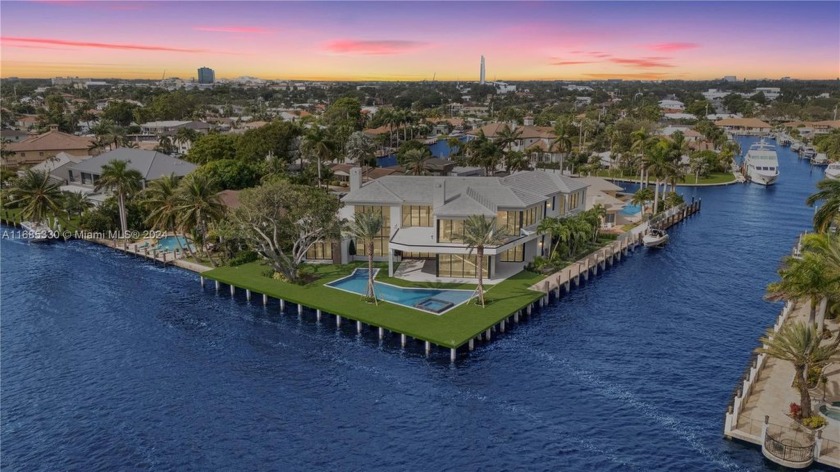 Indulge in unparalleled waterfront luxury at this 11,000+ sq ft - Beach Home for sale in Fort Lauderdale, Florida on Beachhouse.com